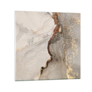 Obraz na szkle - Na granicy barw - 70x70 cm