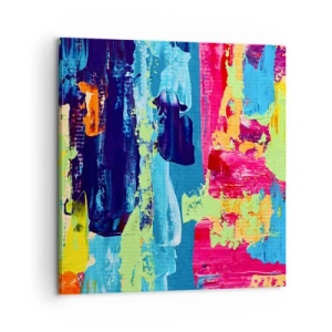 Obraz na płótnie - Życie jest piękne! - 60x60 cm