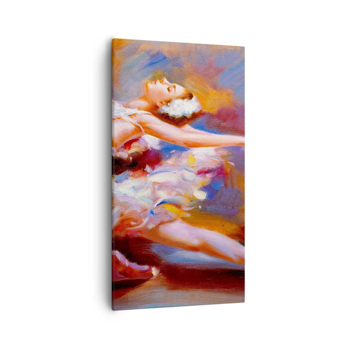 Obraz na płótnie - Łabędzia gracja - 55x100 cm