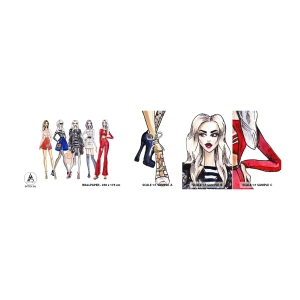 Fototapeta Próbka Standard Eco - Every week Fashion Week - Kobieta, Moda, Modelka - 100x30 cm
