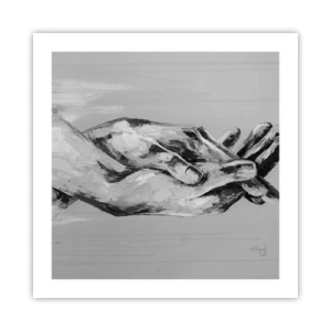 Plakat - Początek… - 50x50 cm