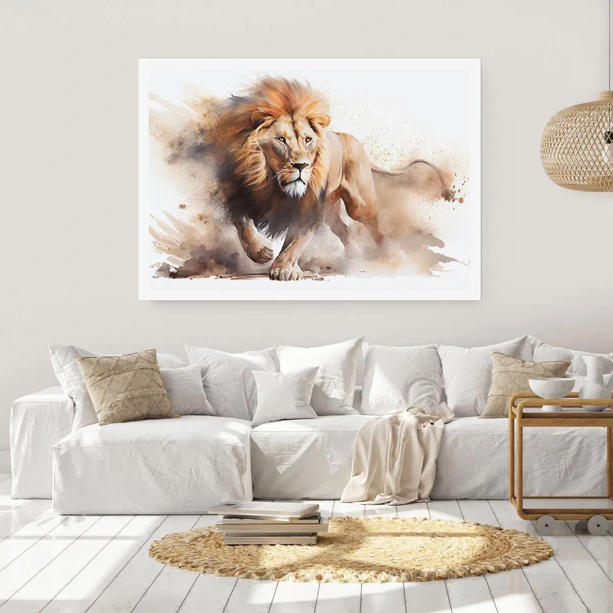 Plakat - Król ruszył - 70x50 cm