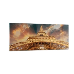 Obraz na szkle - Jak ludzkość sięgnęła nieba - 100x40 cm
