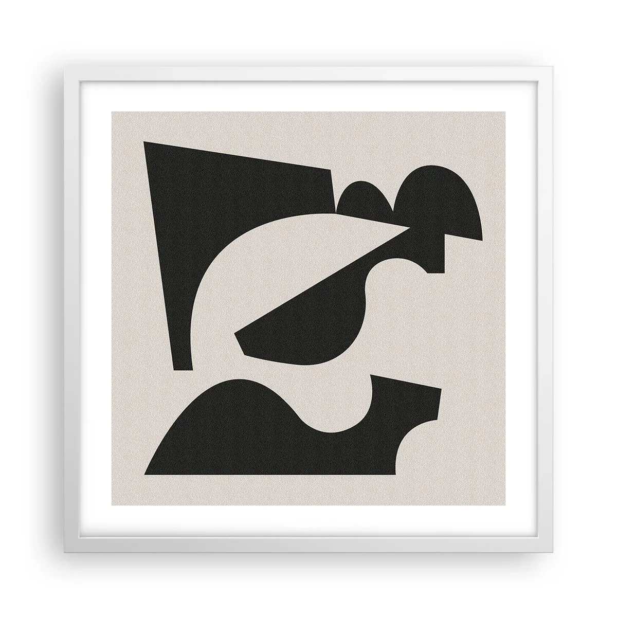 Plakat w białej ramie - Do samodzielnego składania - 50x50 cm