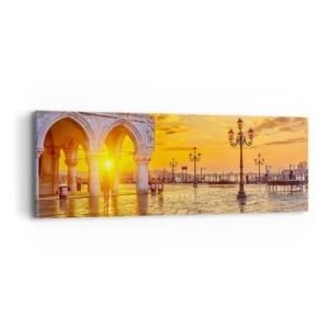 Obraz na płótnie - Gdzie są wszyscy? - 90x30 cm