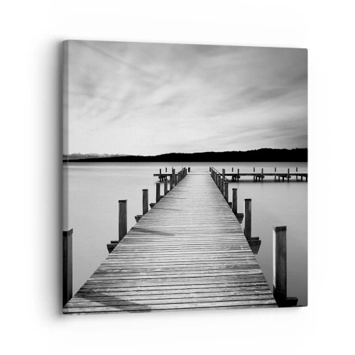 Obraz na płótnie - U wodopoju – spokoju - 30x30 cm