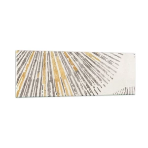 Obraz na szkle - Uroda promienia - 90x30 cm