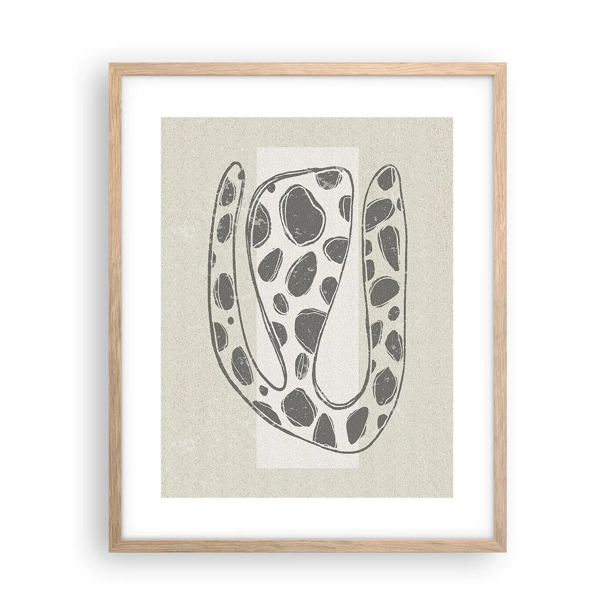 Plakat w ramie jasny dąb - Przedziwne stworzenie - 40x50 cm