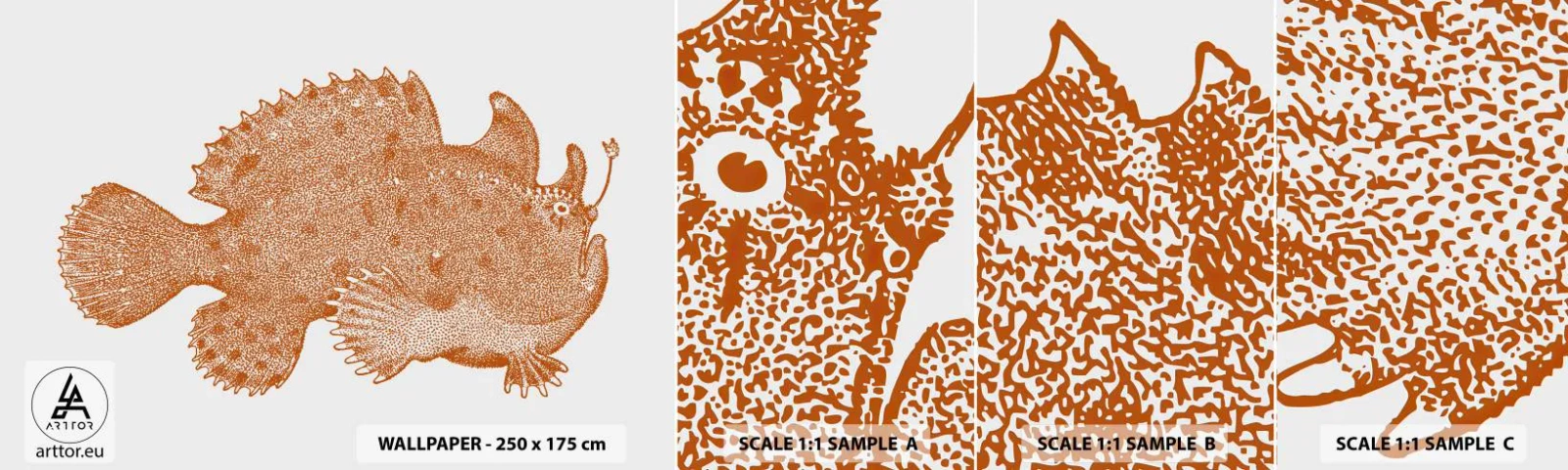 Fototapeta Próbka Standard Eco - A jednak ryba - Ryba Morska, Ocean, Nadmorski - 100x30 cm