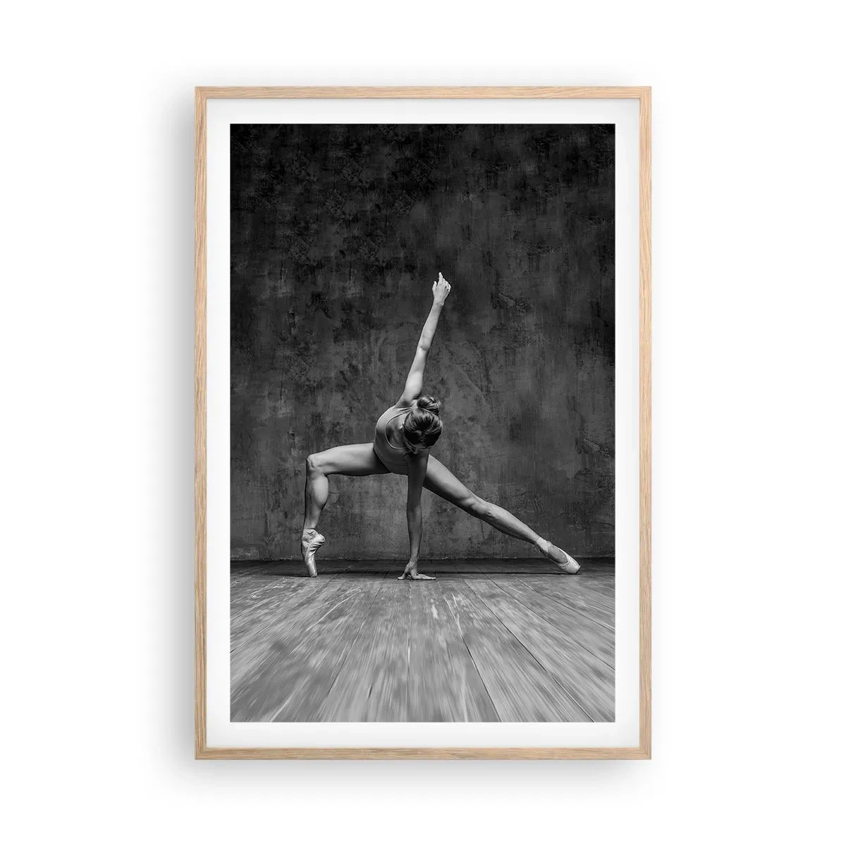 Plakat w ramie jasny dąb - Ideał równowagi - 61x91 cm