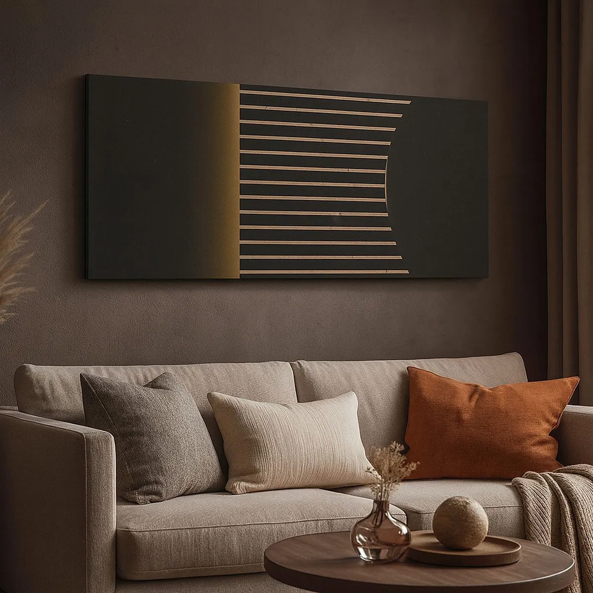 Obraz na płótnie - Zbadać ciemność - 100x40 cm