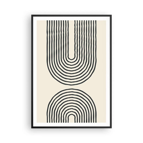 Plakat w czarnej ramie - Już za chwilę… - 70x100 cm