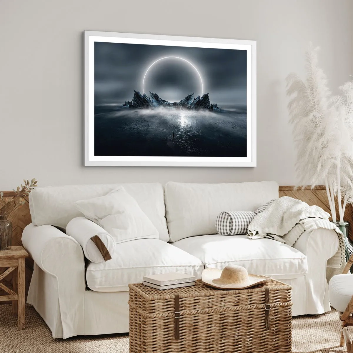 Plakat w białej ramie - Finał opowieści - 91x61 cm