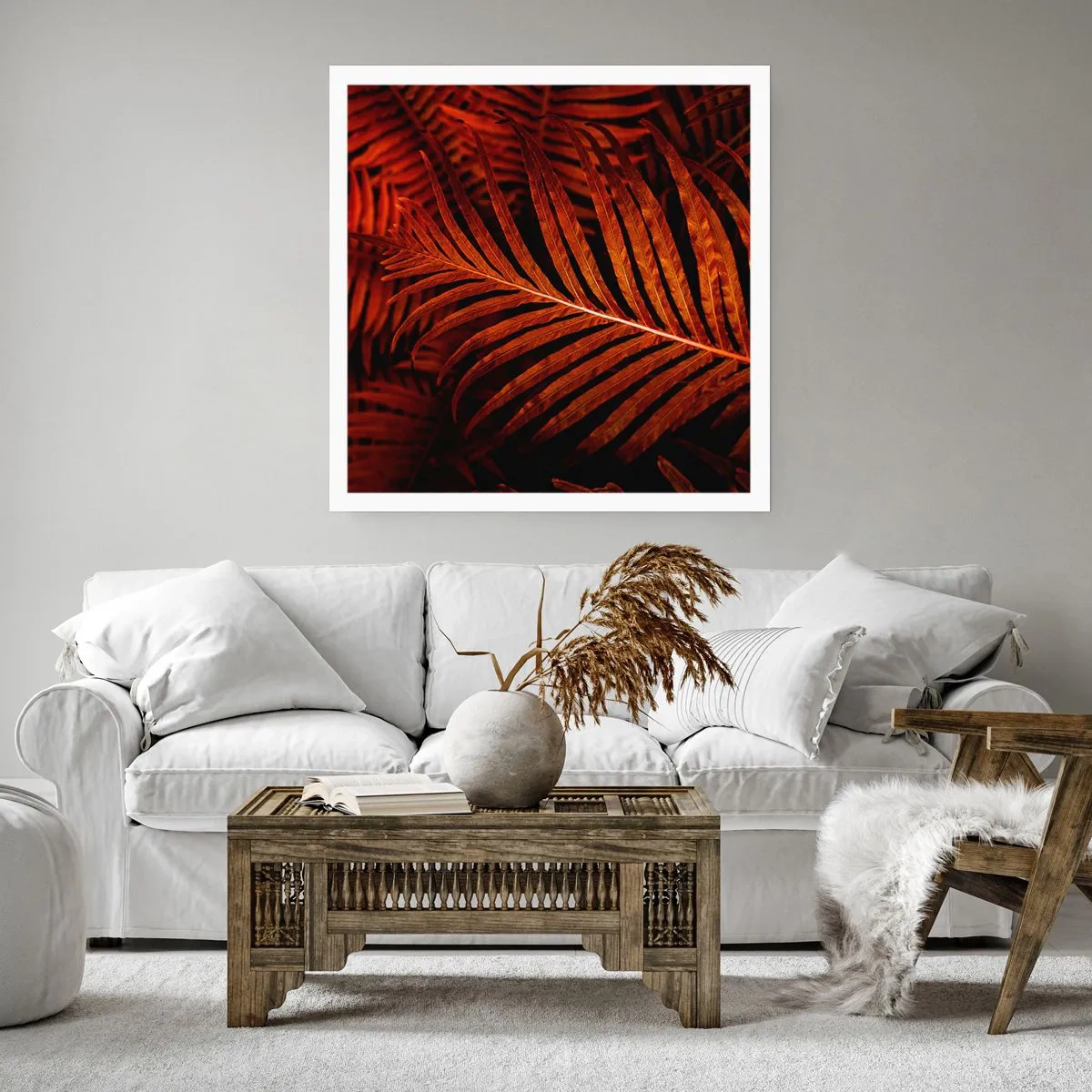 Plakat - Żar życia - 60x60 cm