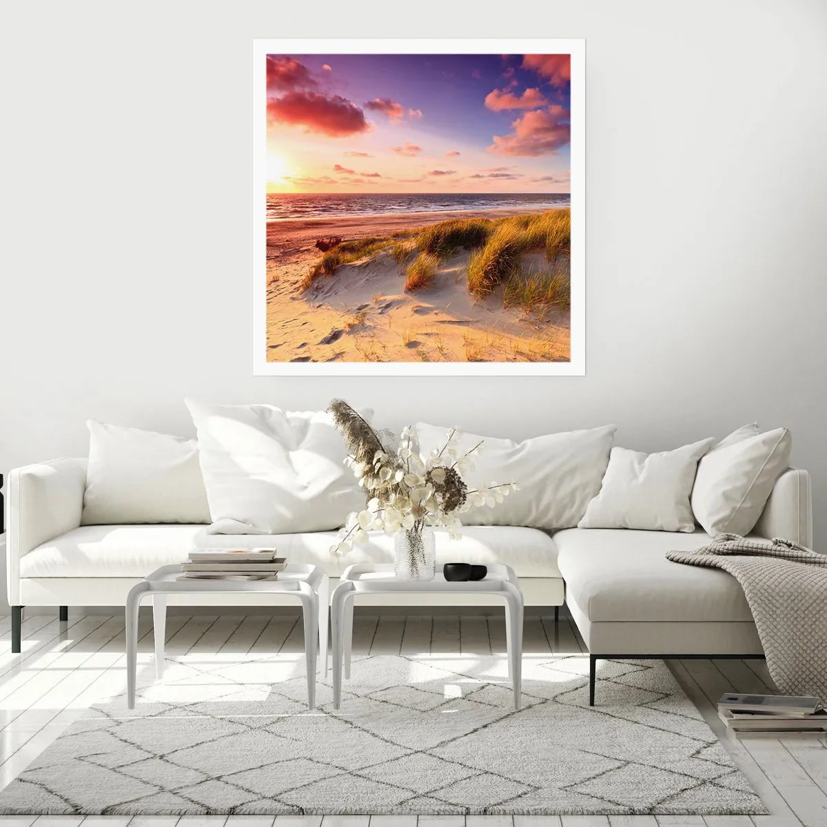 Plakat - Już latem pachnie powietrze - 40x40 cm