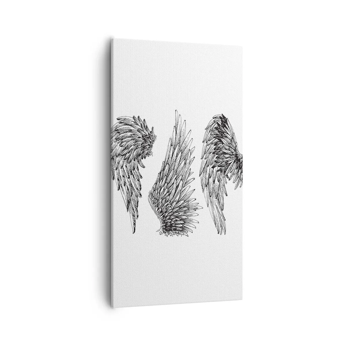 Obraz na płótnie - I ty możesz zostać aniołem - 55x100 cm