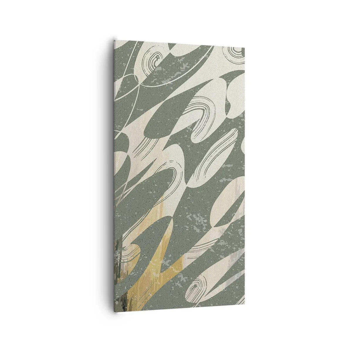 Obraz na płótnie - Abstrakcja zrytmizowana - 65x120 cm