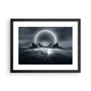 Plakat w czarnej ramie - Finał opowieści - 40x30 cm