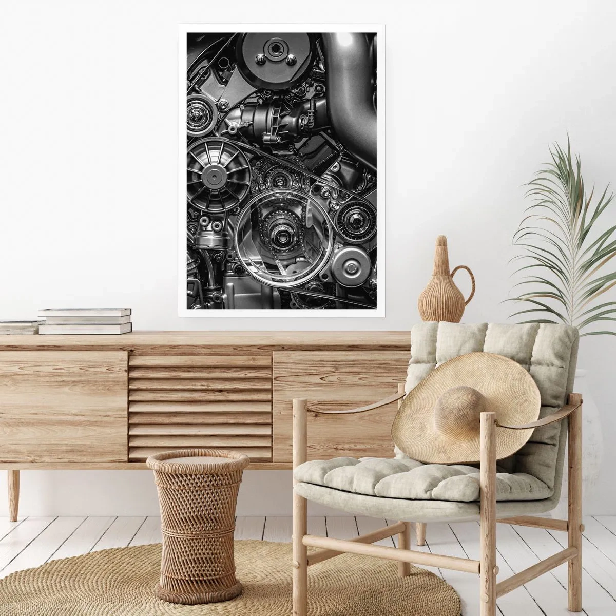 Plakat - Poezja mechaniki - 40x50 cm