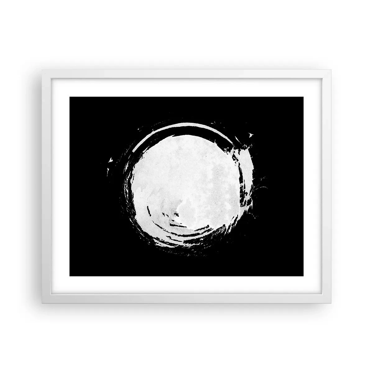 Plakat w białej ramie - Dobre wyjście - 50x40 cm