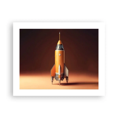 Plakat - Zaczyna się od marzenia - 50x40 cm