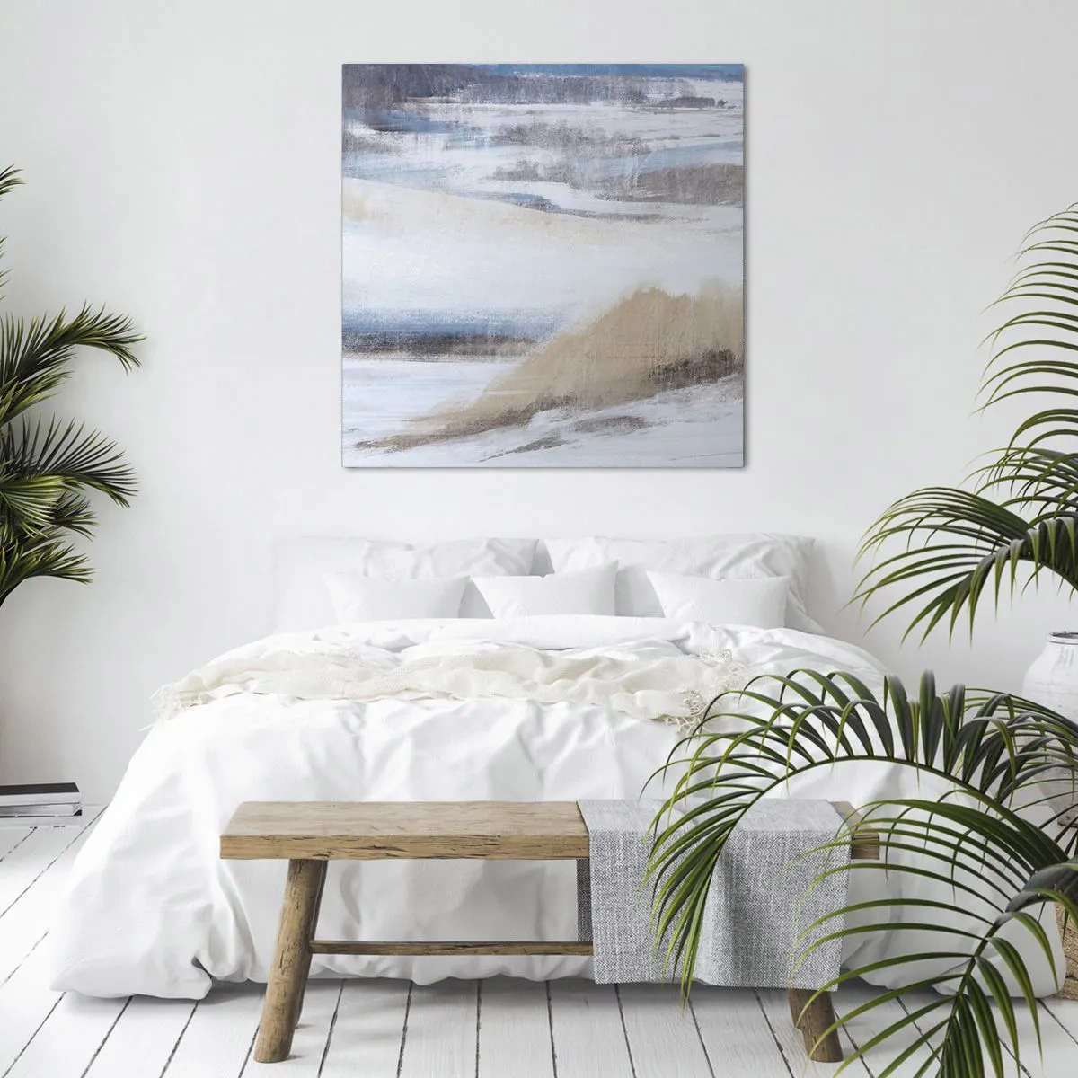 Obraz na płótnie - Zimowa kompozycja - 70x70 cm