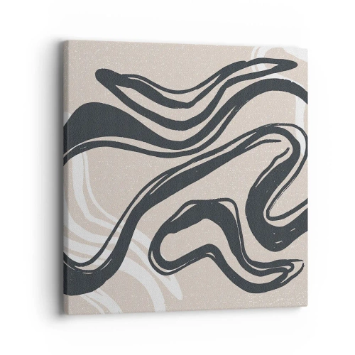 Obraz na płótnie - Ekspresja zwielokrotniona - 40x40 cm