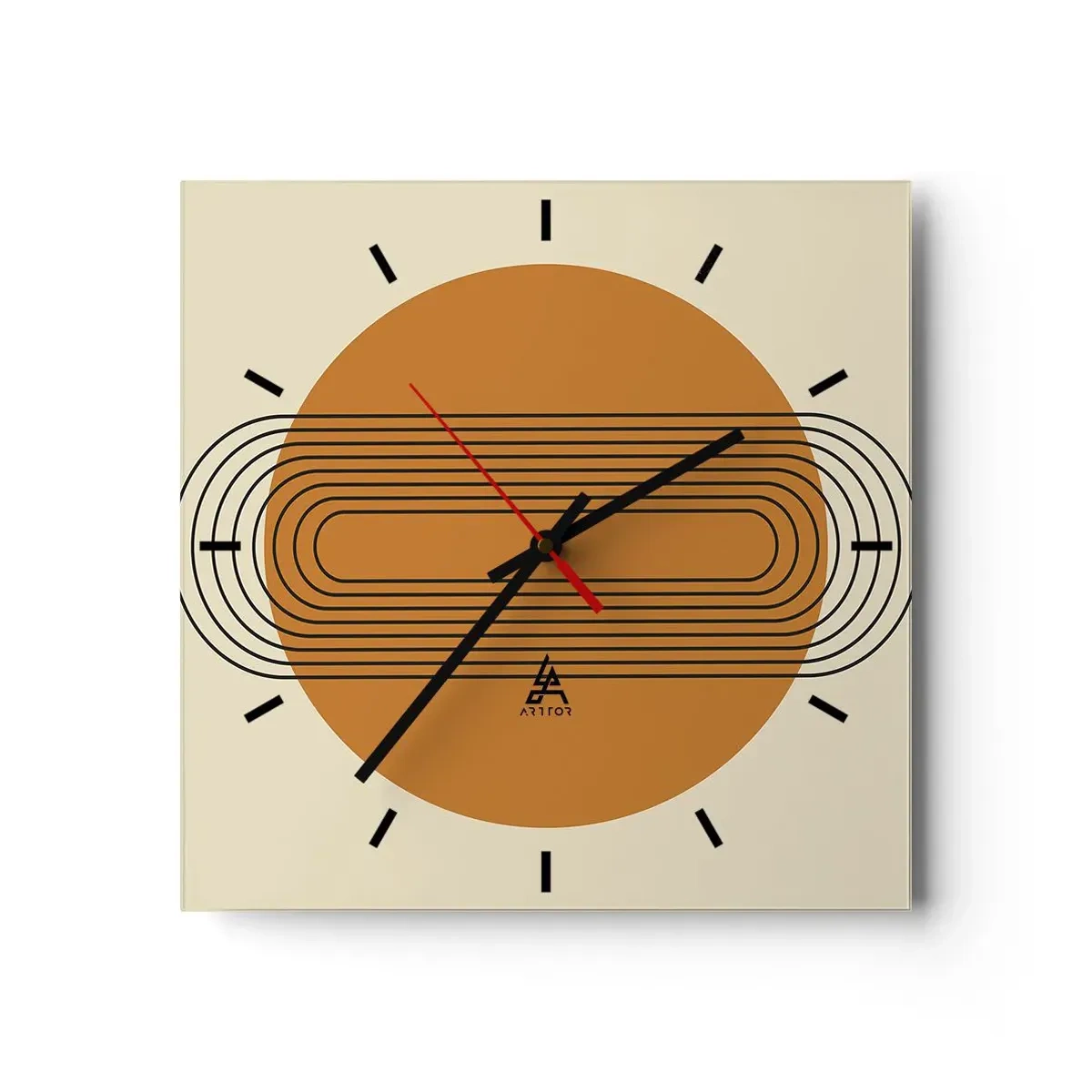 Zegar ścienny - Plan doskonały - 40x40 cm