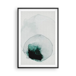 Plakat w czarnej ramie - W kropli wody - 61x91 cm