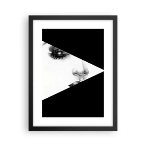 Plakat w czarnej ramie - Zawsze nieodkryta - 30x40 cm