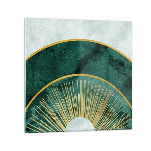 Obraz na szkle - Inny układ słoneczny - 60x60 cm