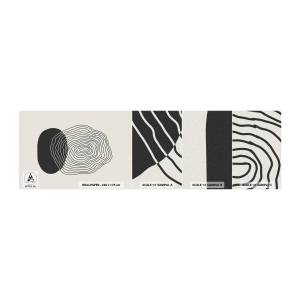 Fototapeta Próbka Samoprzylepna Deluxe Sticker - Trwanie i drganie - Abstrakcja, Sztuka, Grafika - 100x30 cm