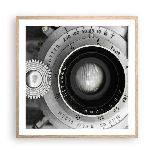 Plakat w ramie jasny dąb - Opowieść o Hollywood - 60x60 cm