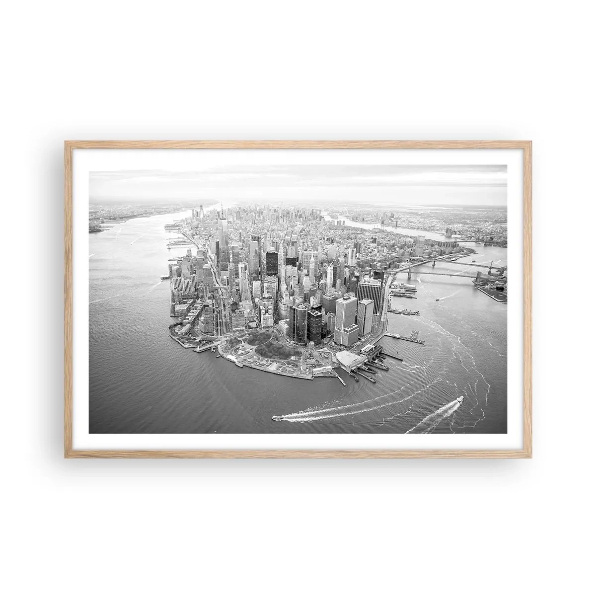 Plakat w ramie jasny dąb - Jak nie pokochać? - 91x61 cm