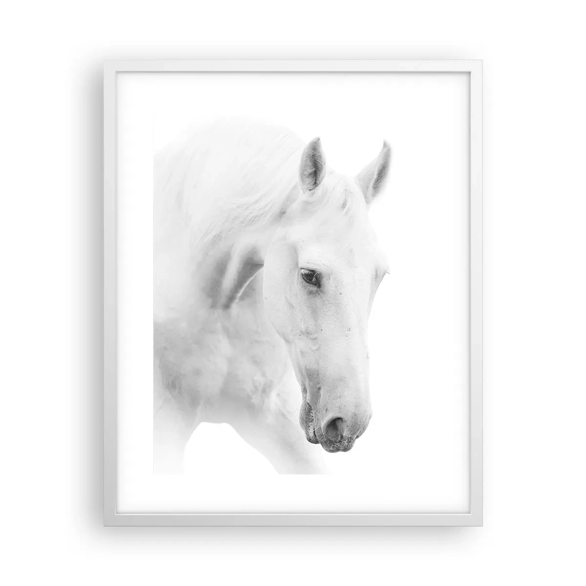 Plakat w białej ramie - Czy to jest przyjaźń…? - 40x50 cm