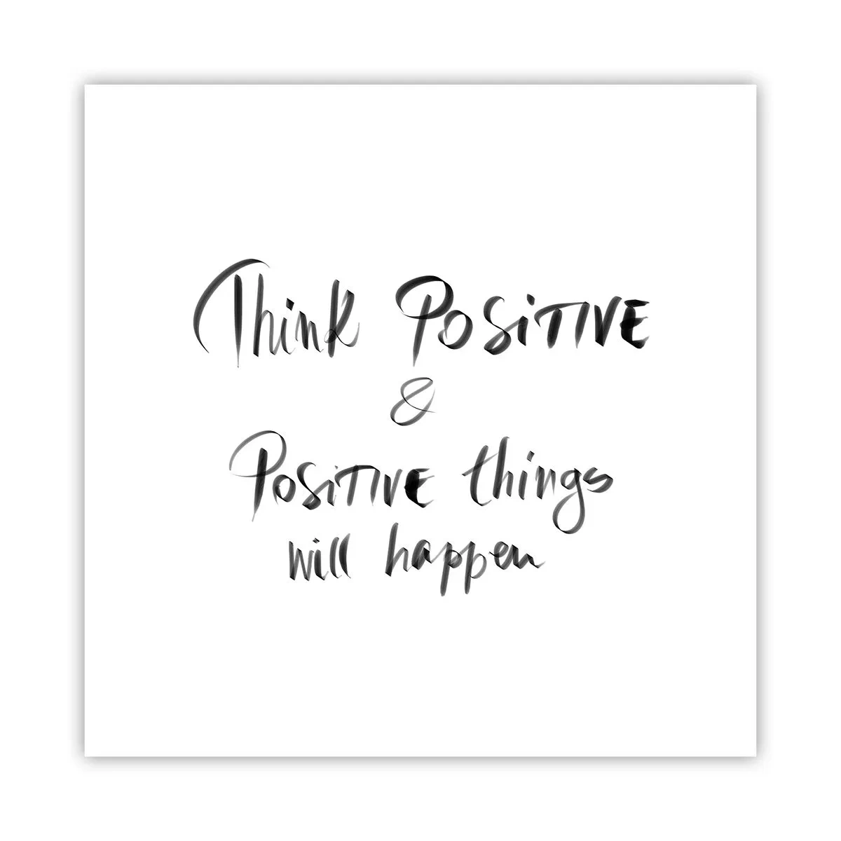 Plakat - Jak żyć? - 30x30 cm