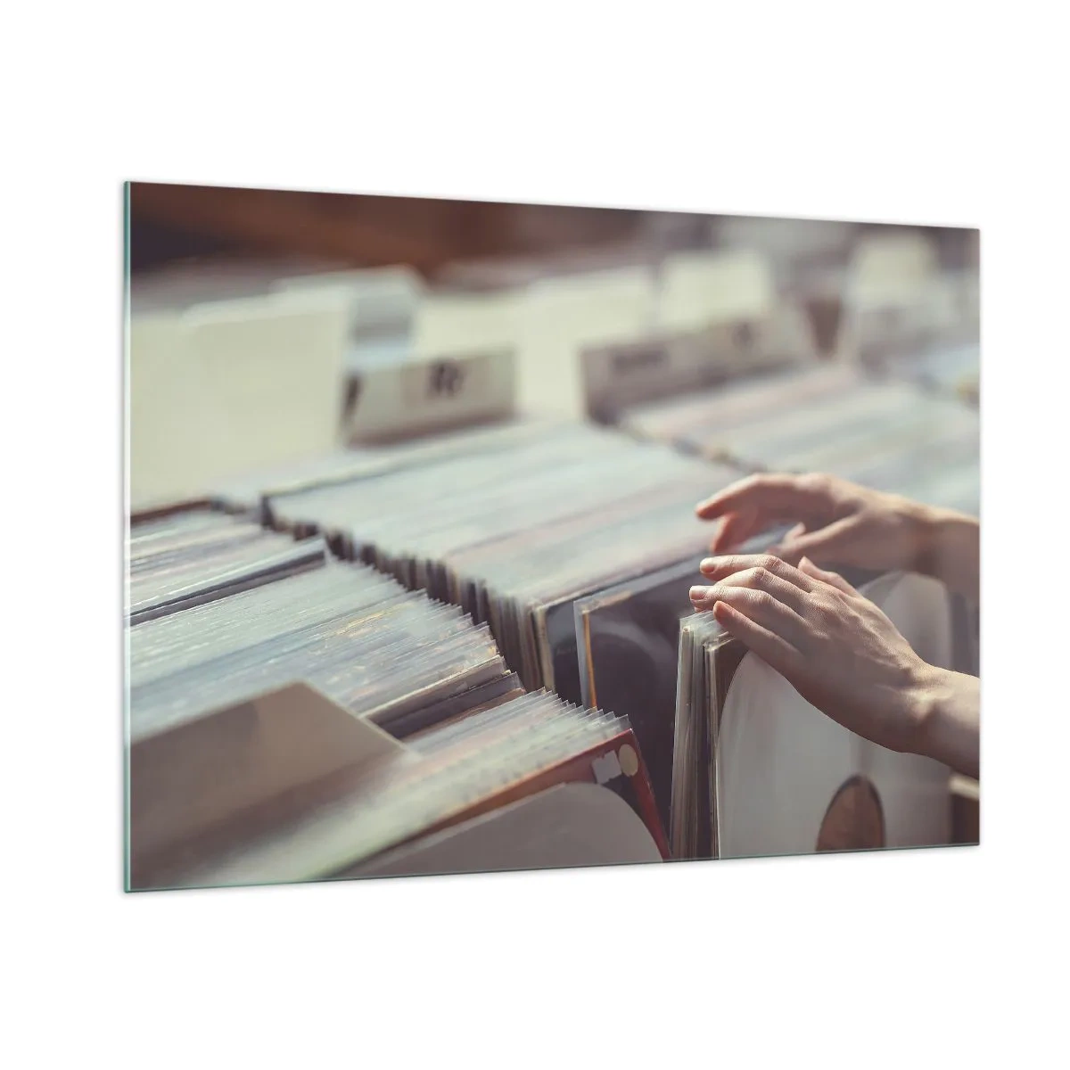 Obraz na szkle - W poszukiwaniu wzruszeń - 100x70cm - W poszukiwaniu wzruszeń - Nowoczesna dekoracja ścienna do salonu, kuchni i sypialni ARTTOR