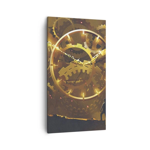 Obraz na płótnie - U źródeł czasu - 45x80 cm