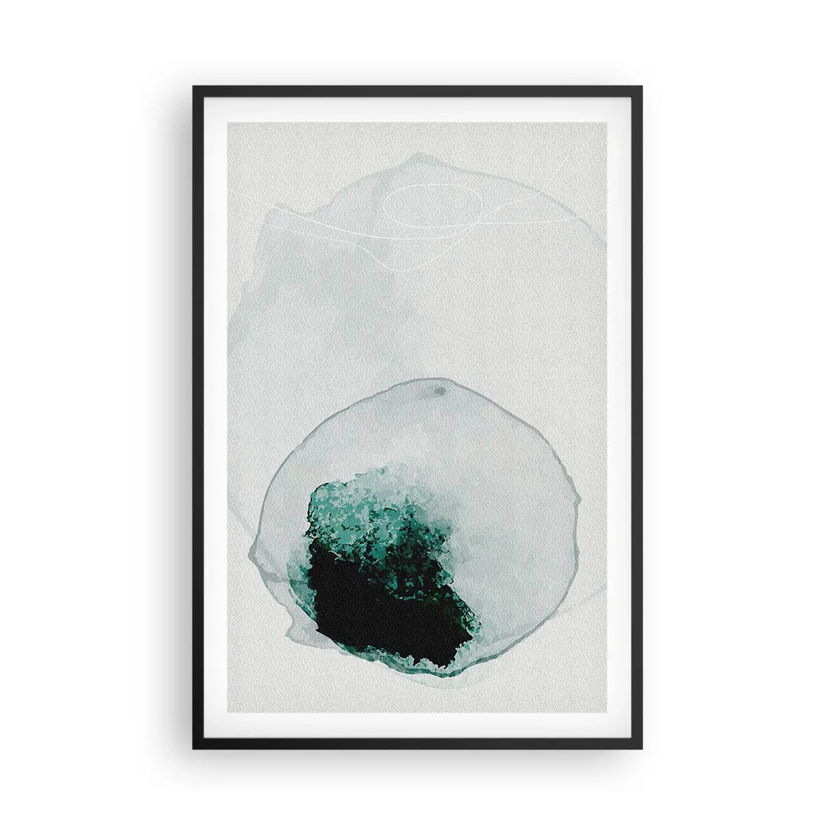 Plakat w czarnej ramie - W kropli wody - 61x91 cm