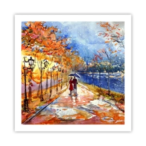 Plakat - Razem do granicy czasu - 60x60 cm