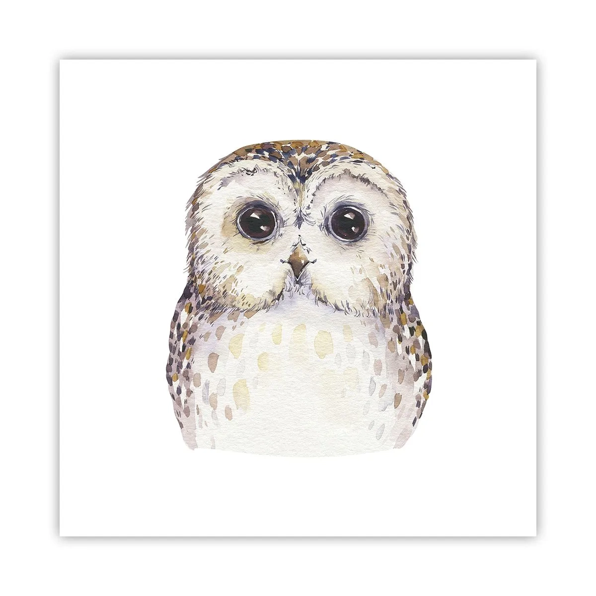 Plakat - Spójrz mi w oczy - 50x50 cm