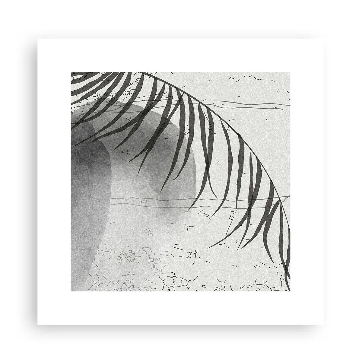 Plakat - Subtelna egzotyka natury - 30x30 cm