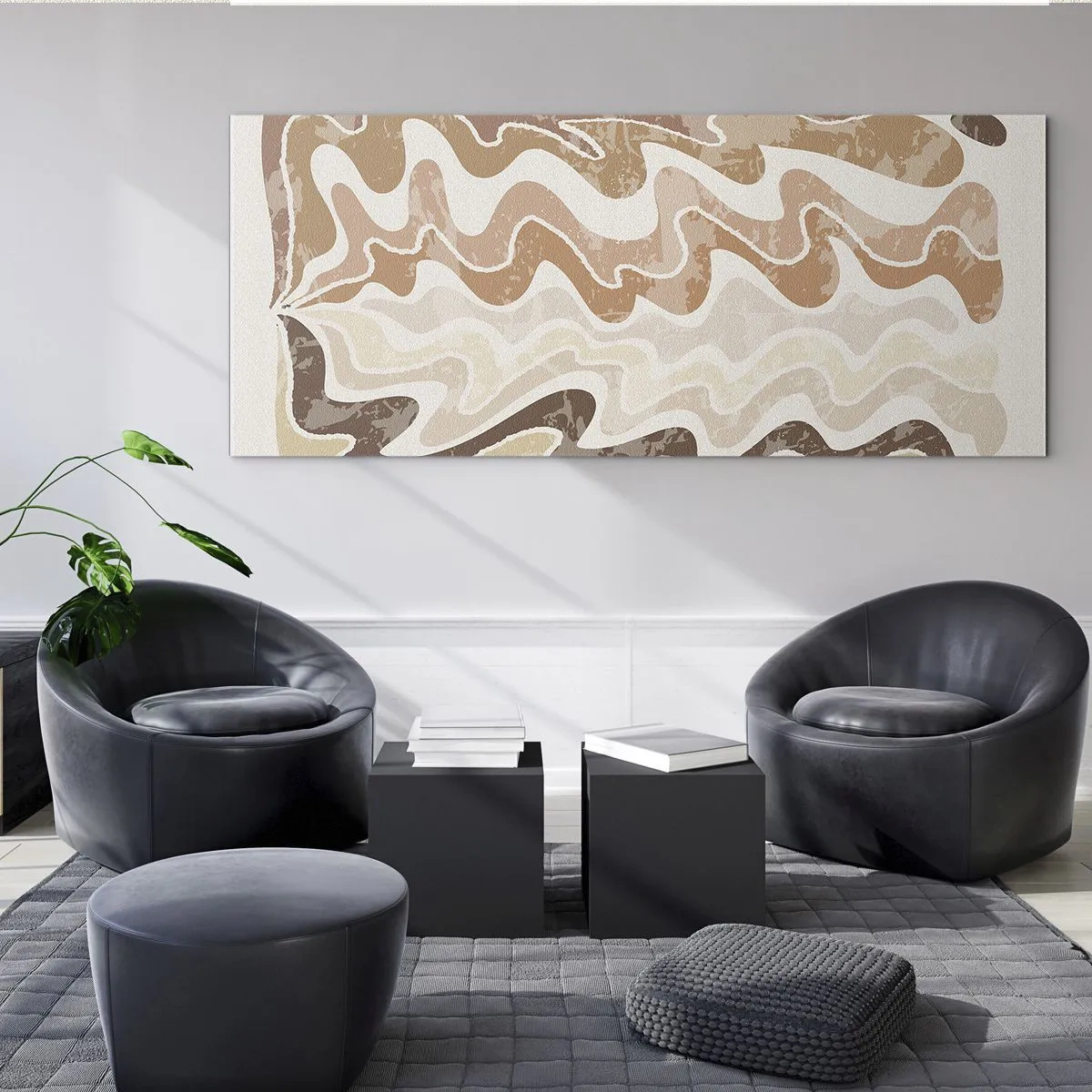 Obraz na szkle - Dobra energia – dobre emocje - 100x40 cm
