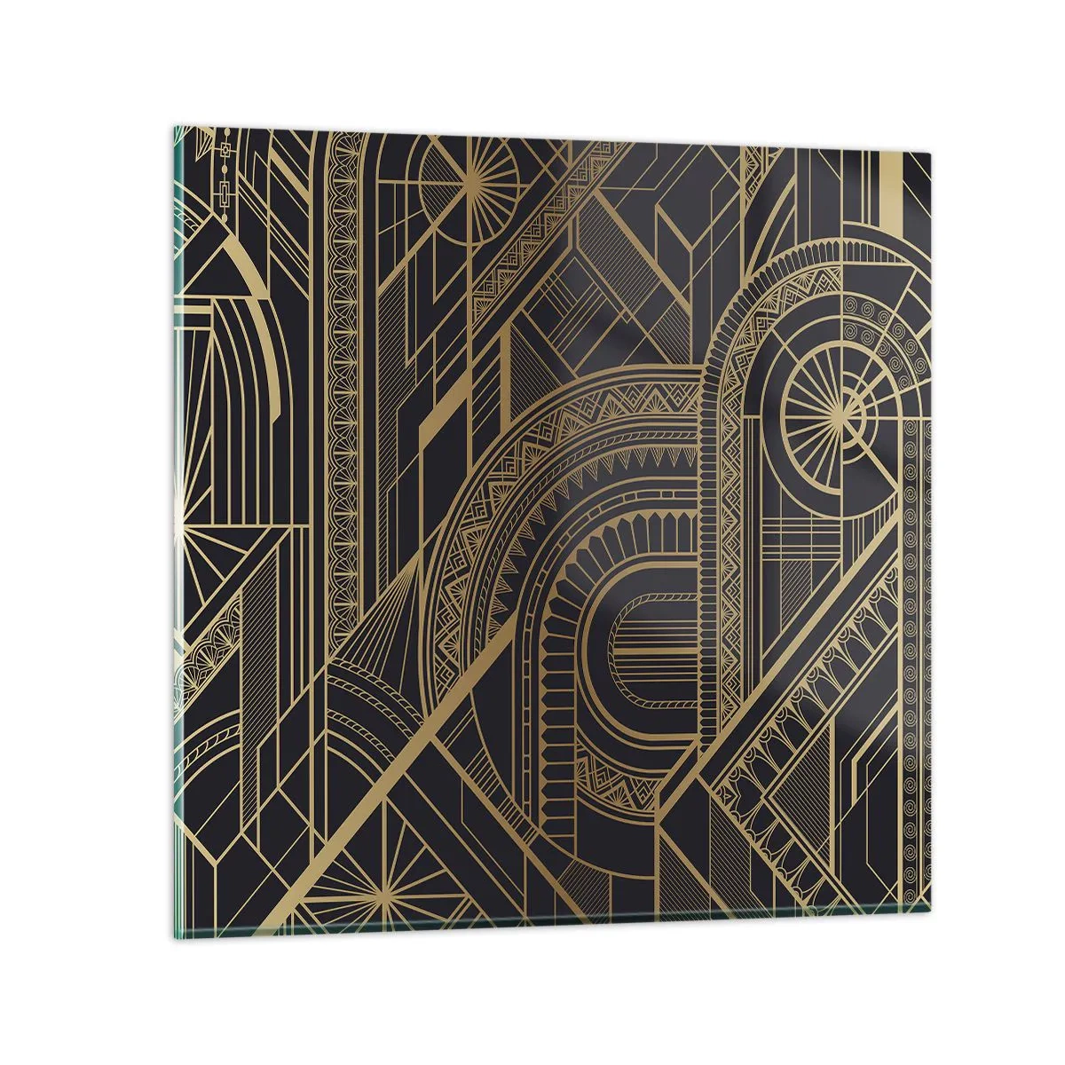 Obraz na szkle - Koncepty, idee, plany - 30x30 cm