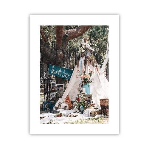 Plakat - Make love… - 30x40 cm