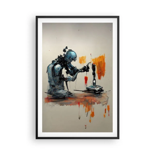 Plakat w czarnej ramie - Już jutro… - 61x91 cm