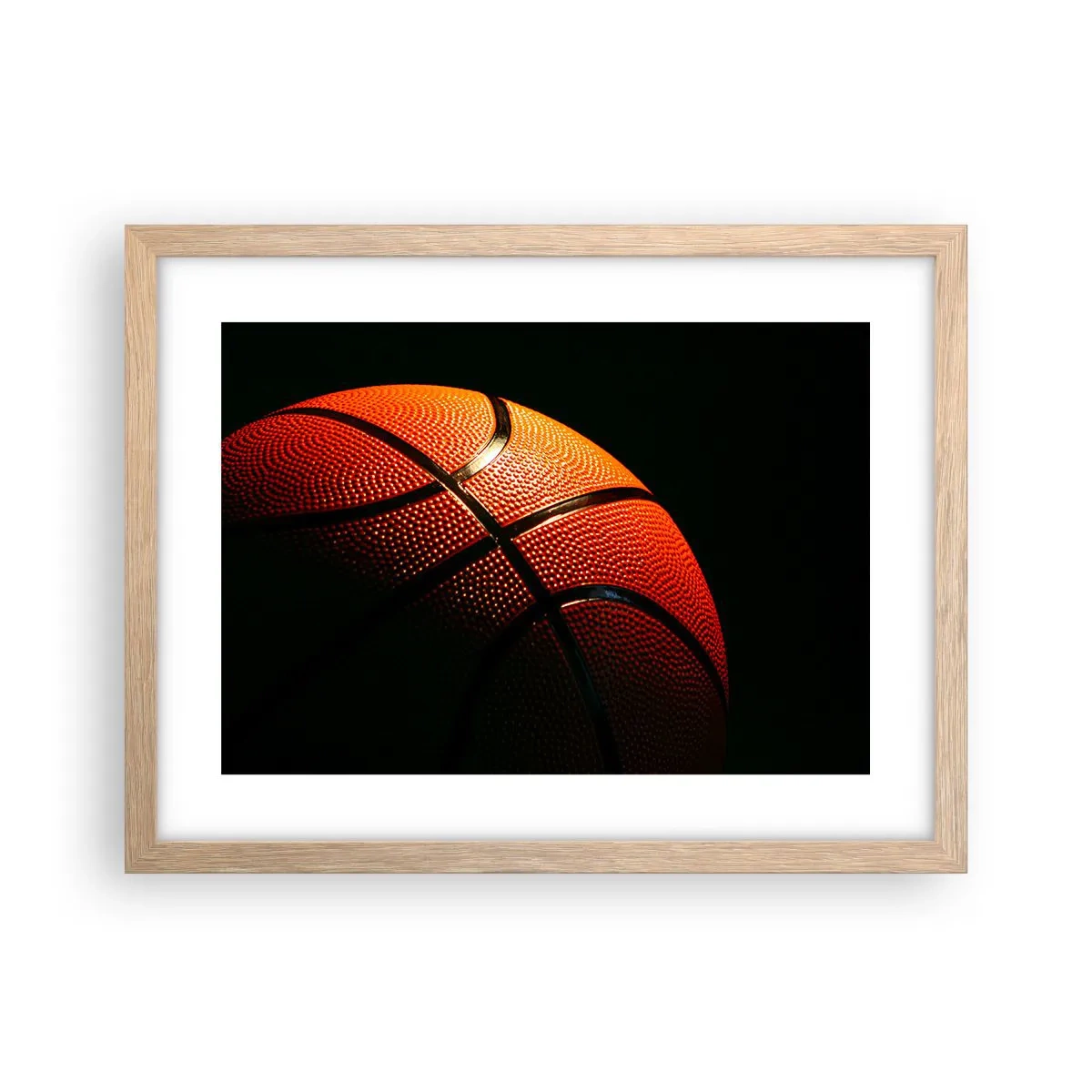 Plakat w ramie jasny dąb - Piękna jak planeta - 40x30 cm
