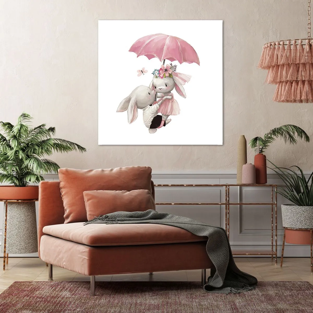 Obraz na płótnie - To właśnie miłość - 40x40 cm