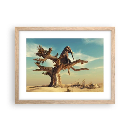 Plakat w ramie jasny dąb - Nowy punkt widzenia - 40x30 cm