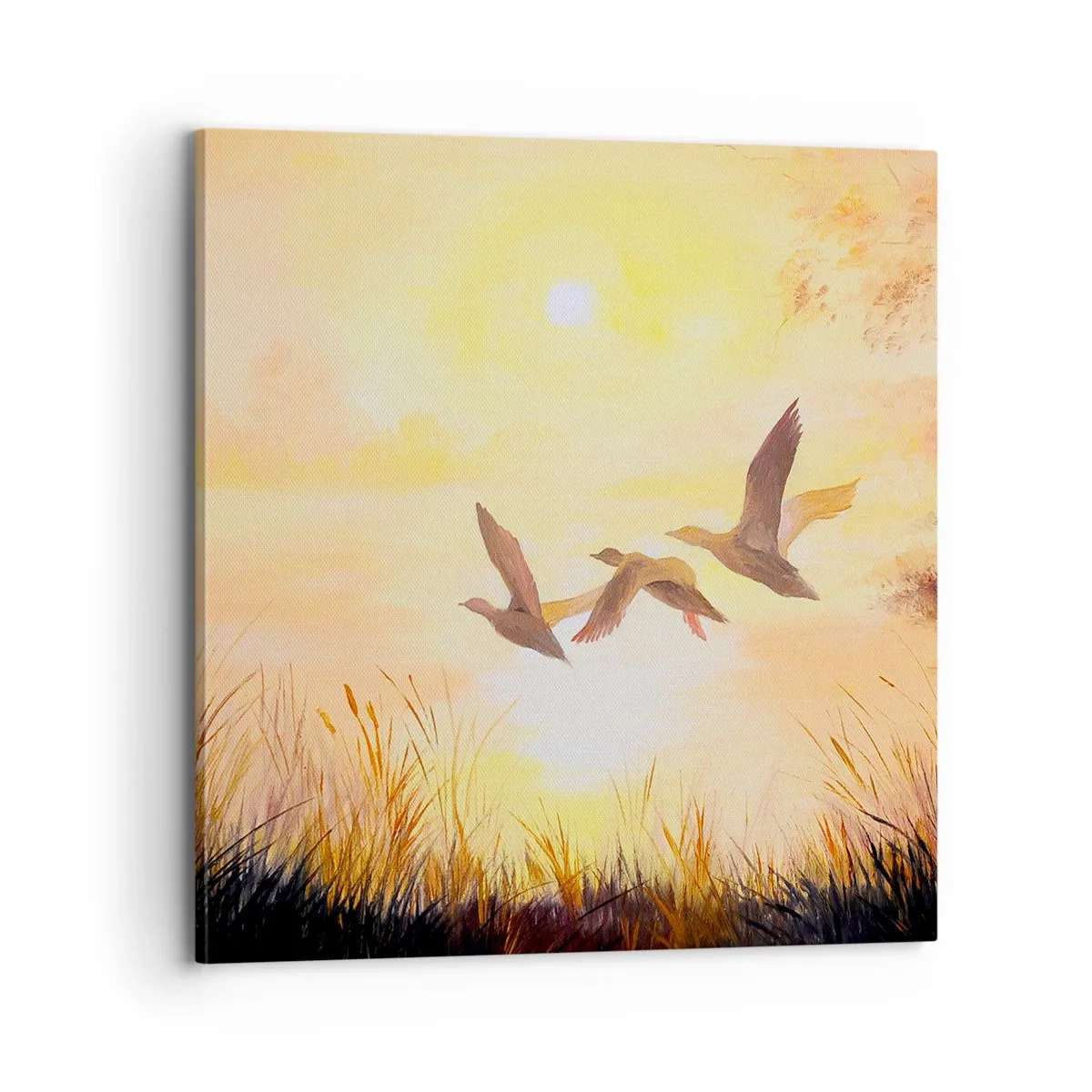 Obraz na płótnie - Początek dalekiej podróży - 70x70 cm